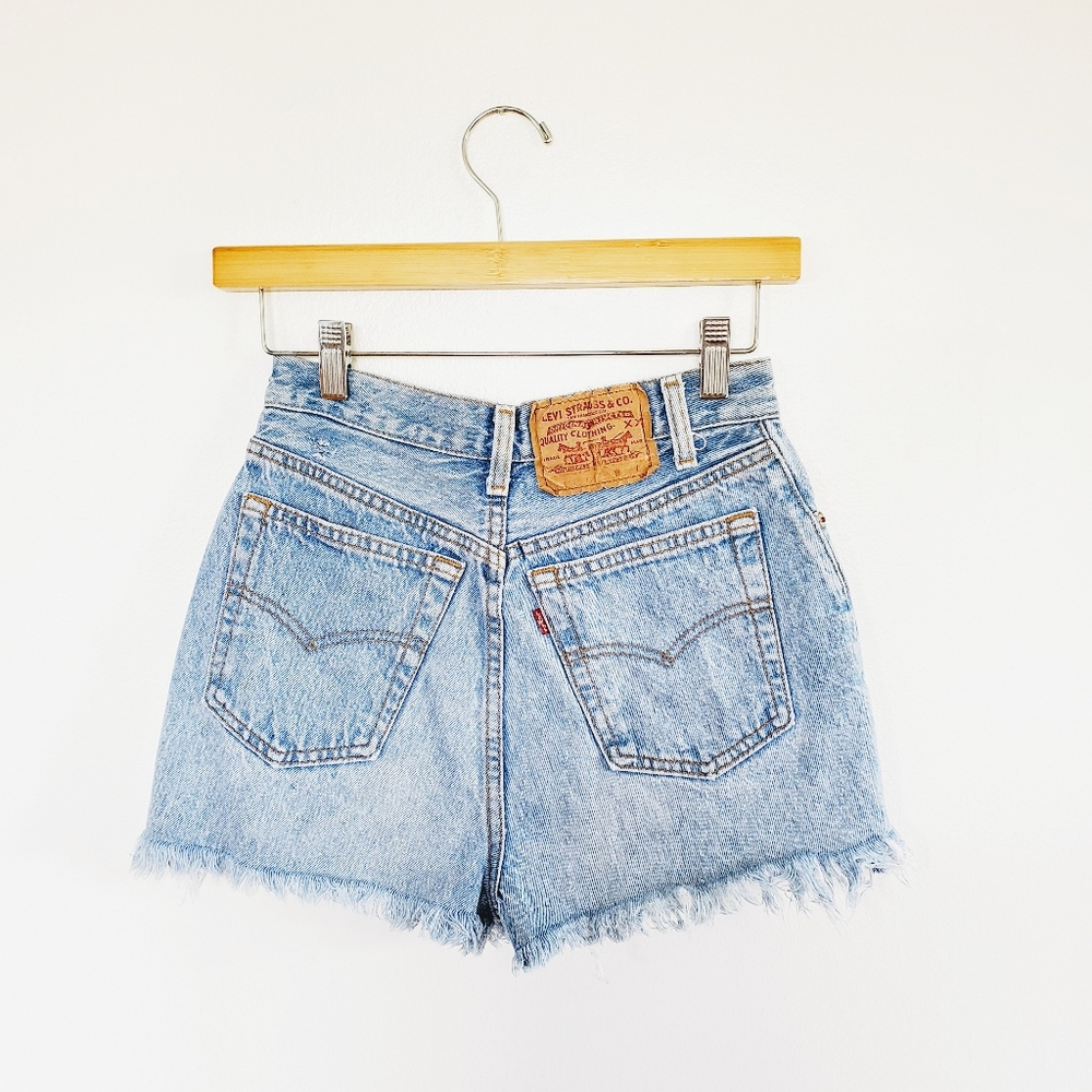 Vintage | Levi's | 501s Cutoff Button Fly Shorts - Picture 2 of 15